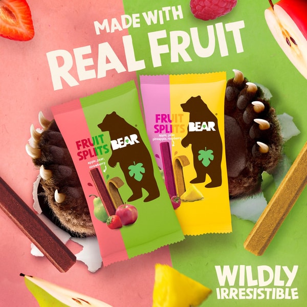 Bear Real Fruit Splits Variety Pack Snack Packs 16 ct./0.7 oz. Review