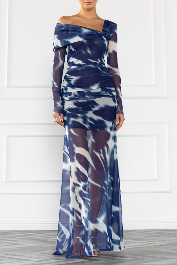Black Halo Dina Maxi Dress Review