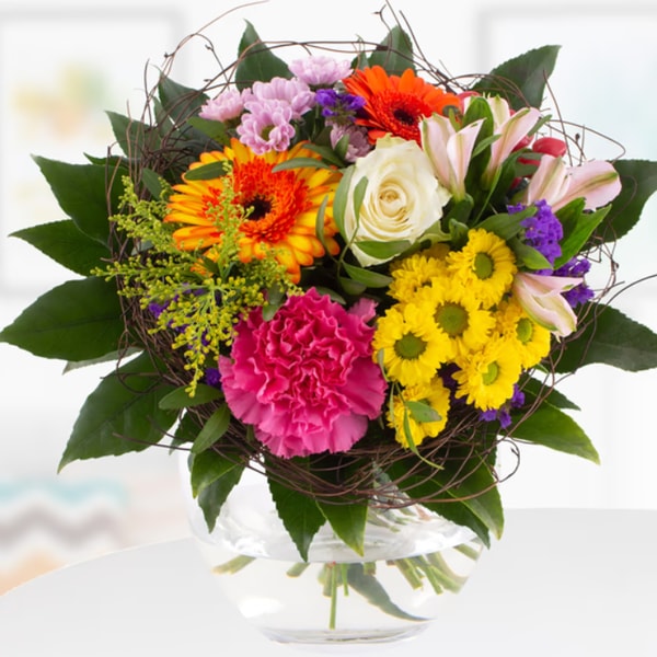 Blumenshop.de Blumenstrau&szlig; Farbenfroh Bewertung
