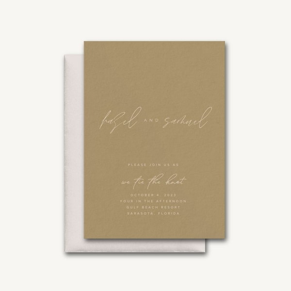 Bliss & Bone Hazel Wedding Invitation Review