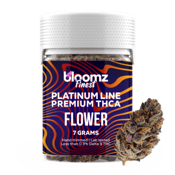 Bloomz Hemp Platinum Line THCA Flower Review