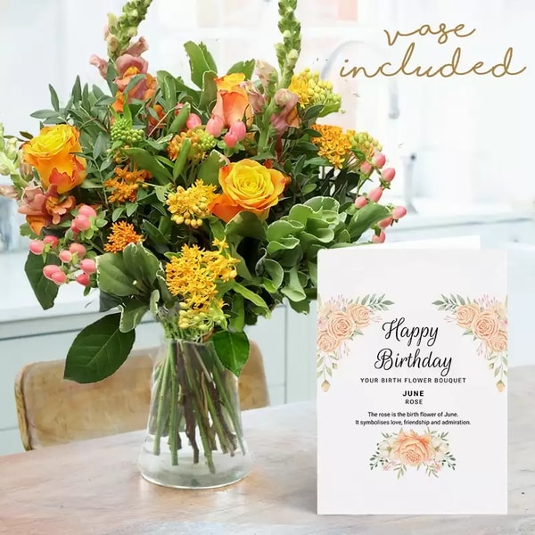 Blossoming Gifts June Birthday Bouquet Gift Set Review