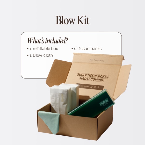 Blow Tissues Blow Kit Review