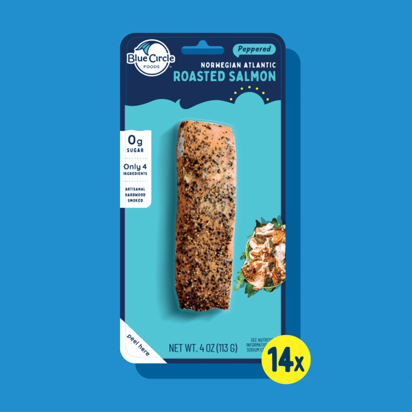 Blue Circle Foods Peppered Roasted Salmon Review