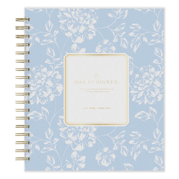 Blue Sky Annabel Periwinkle 2026-2027 Daily Day Planning Calendar Review