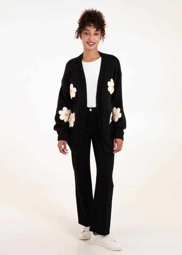 Blue Vanilla Daisy Large Flower Cardigan Review