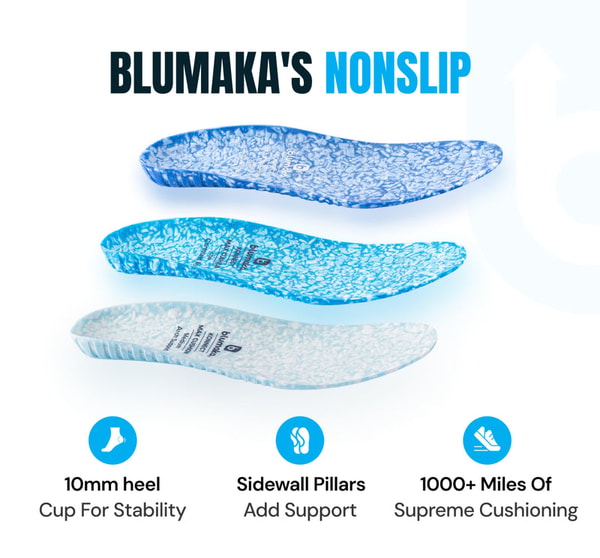 Blumaka NonSlip Performance Insoles Review