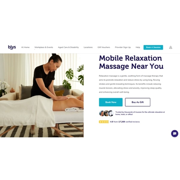 Blys Mobile Relaxation Massage Review