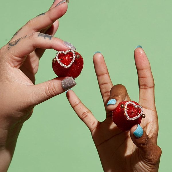 Body Jewelry CZ Gems Heart Nipple Ring Review
