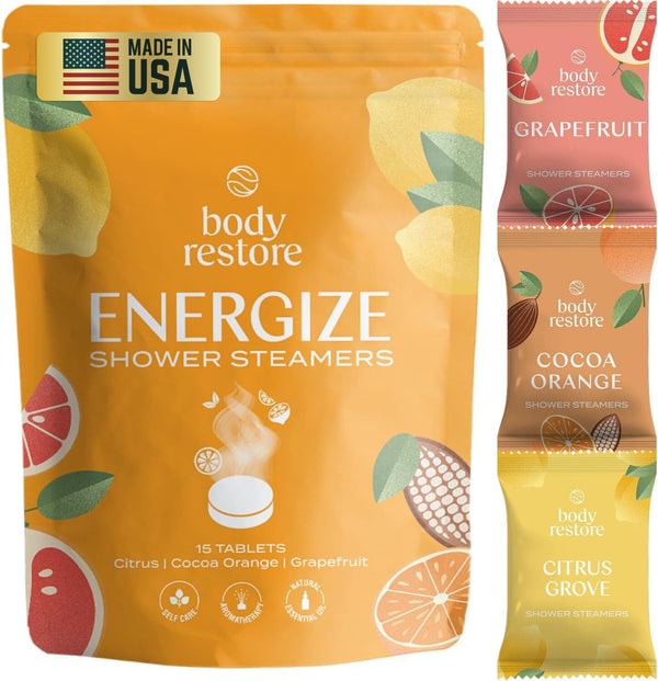 Body Restore Energize Shower Steamers Review