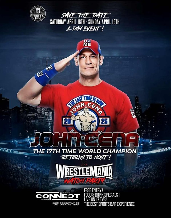 Watch WrestleMania NYC Watch Party in Astoria Ticket Review