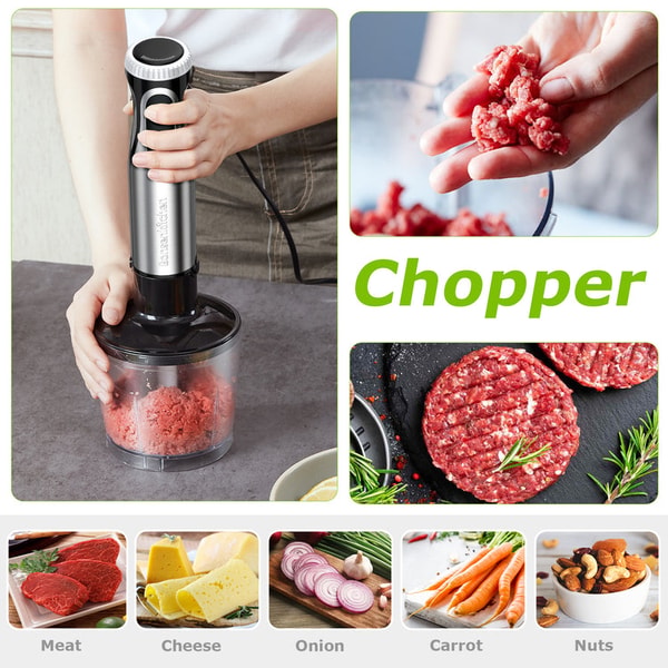 Bonsenkitchen Stainless Steel Immersion Blender Review