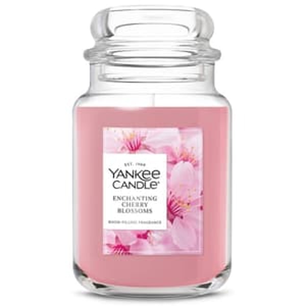 Boscov's Yankee Candle Enchanting Cherry Blossom 22oz Jar Candle Review