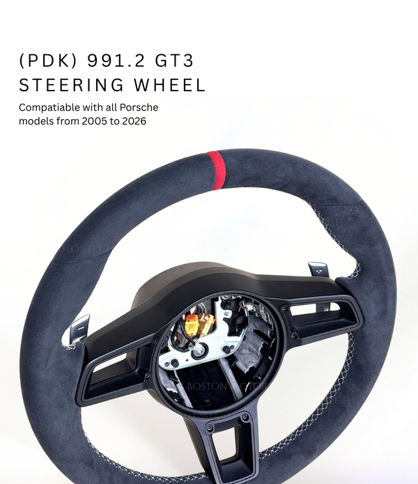 Boston Motortech PDK Porsche 991.2 GT3 Steering Wheel Review