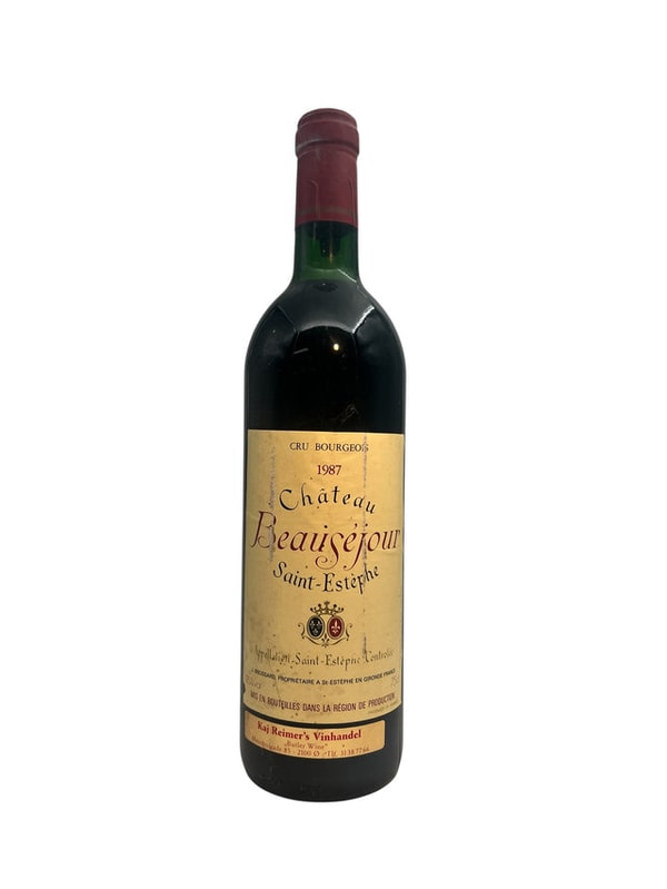 Bottles With History Ch&acirc;teau Beausejour 1987 Recensioner
