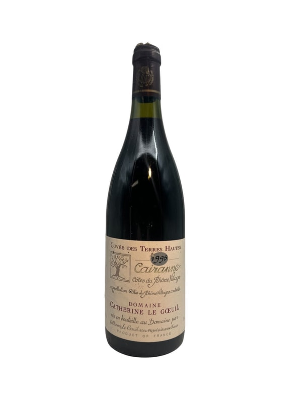 Bottles With History Cairanne 1995 av Domaine Catherine Le G&oelig;uil Recension
