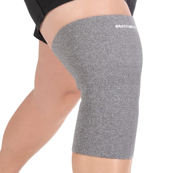 BraceAbility Plus Size Neoprene Knee Compression Sleeve Review