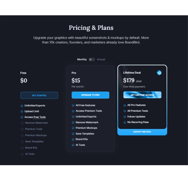 BrandBird Pro Plan Review