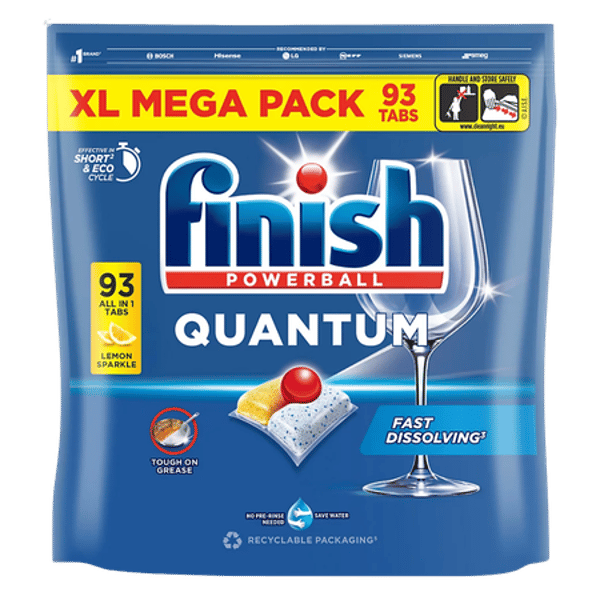 Brandsaver Finish Quantum Lemon Sparkle Beoordeling
