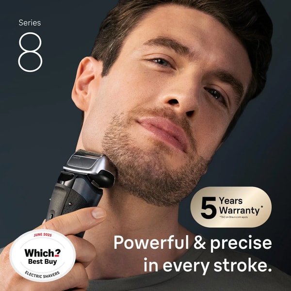 Braun Series 8 8663cc Electric Shaver Review