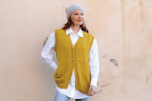 Breiwebshop Breipatroon Mouwloos Damesvest Beoordeling