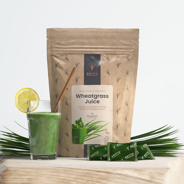Britt's Superfoods Organic Wheatgrass Juice Review