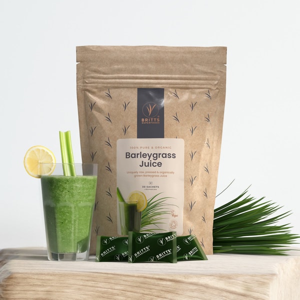 Britt's Superfoods Organic Barley Grass Juice Review