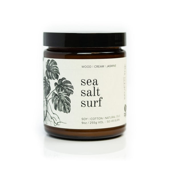 Broken Top Brands Sea Salt Surf Soy Candle Review