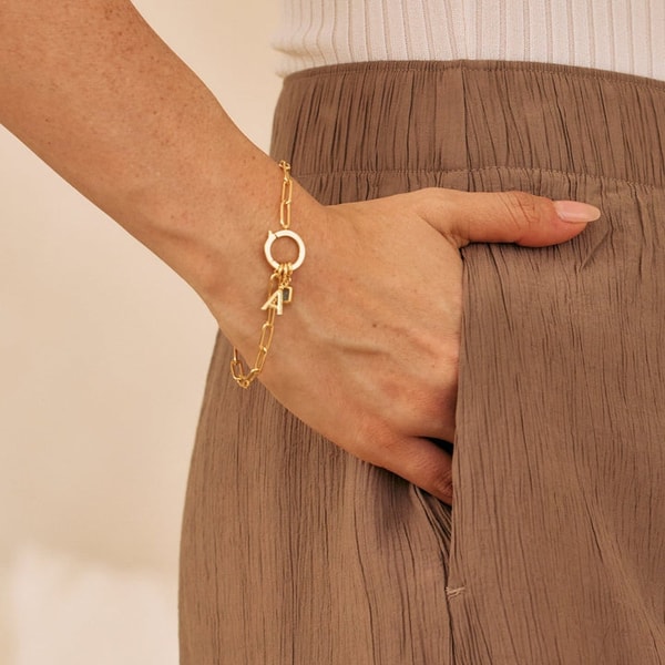 Brook and York Colette Birthstone Initial Bracelet Review