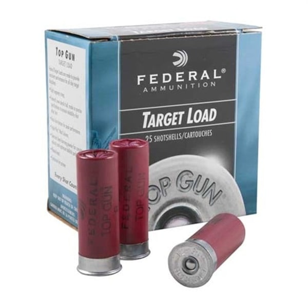 FEDERAL TOP GUN LIGHT AMMO 12 GAUGE 2-3/4" 1-1/8 OZ #8 SHOT Review