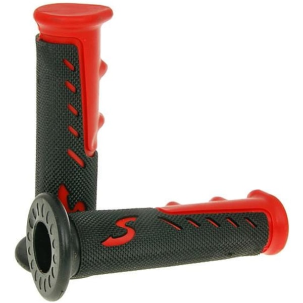 BTS24 Handlebar Rubber Grip Set Sport Red VC21588 Review
