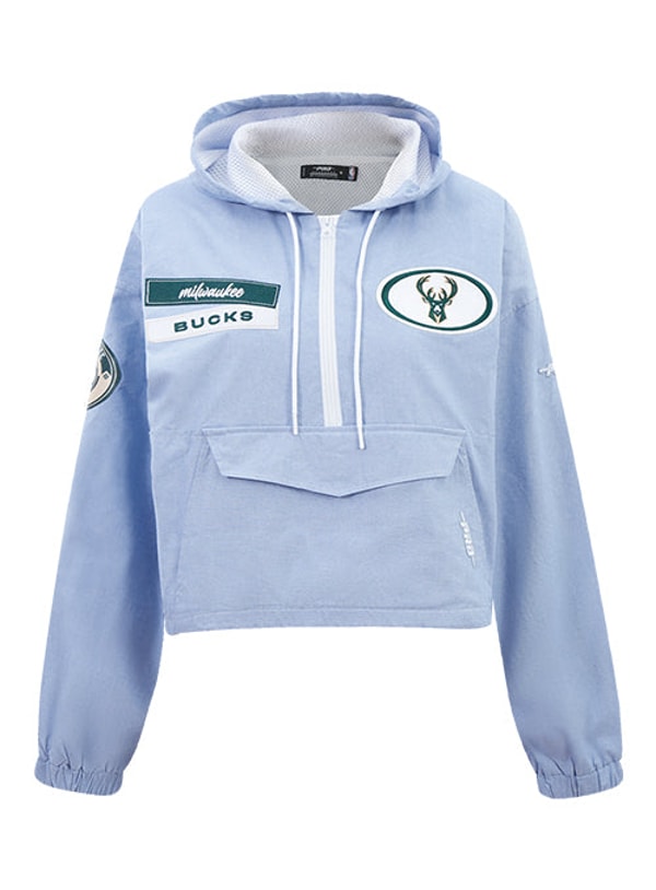 Bucks Pro Shop Women's Pro Standard Work In Pro Milwaukee Bucks Anarok Hooded Sweatshirt Review