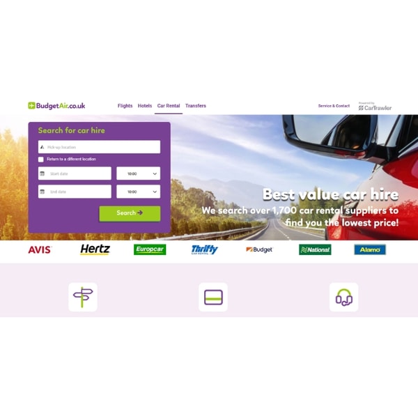 BudgetAir Car Rentals Review