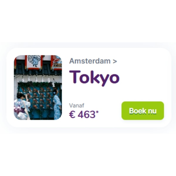 BudgetAir.nl Tokyo Beoordeling