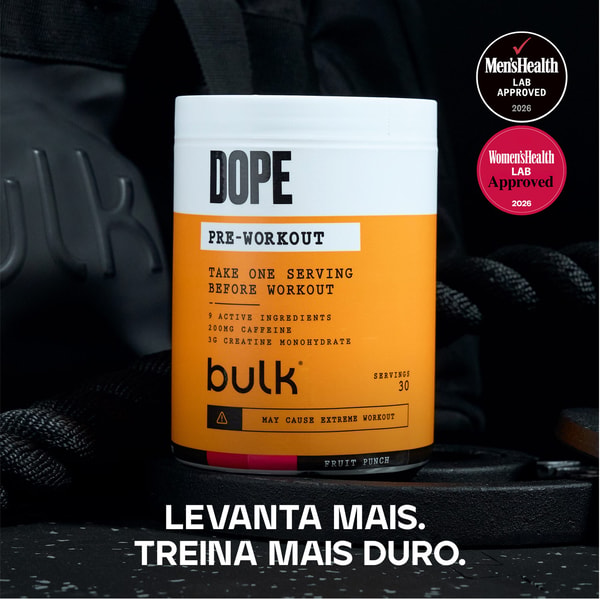 Dope Pr&eacute;-Treino Avalia&ccedil;&atilde;o