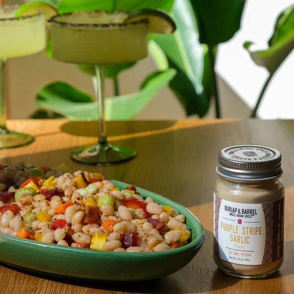 Burlap & Barrel Purple Stripe Garlic Powder Review