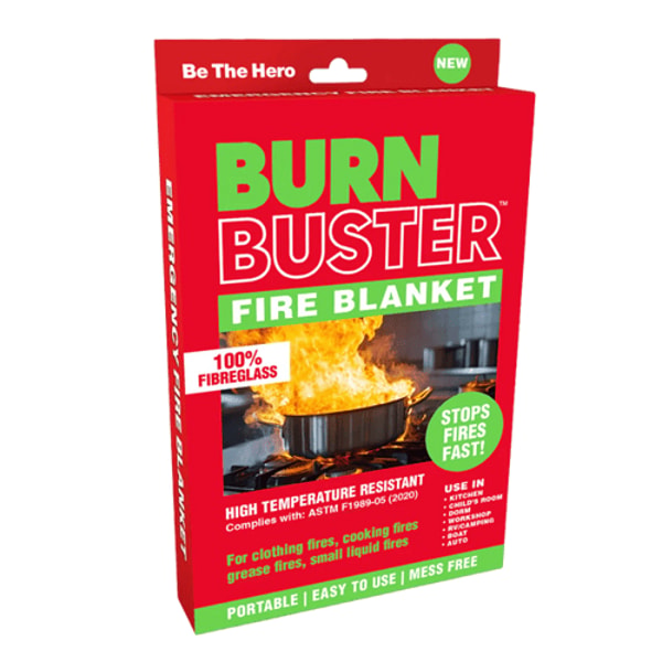 BurnBuster Fire Blanket Review