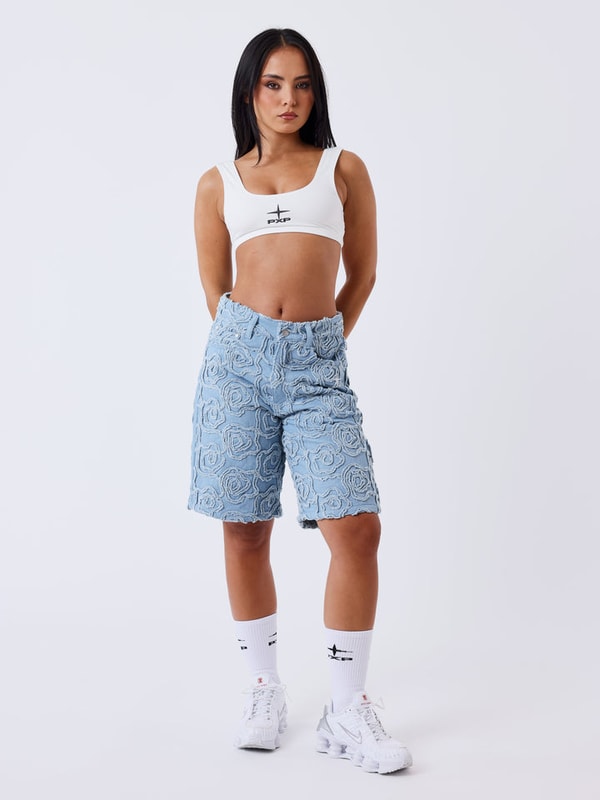 Burned Sports Project X Paris Dames Denim Short Cloudy Beoordeling