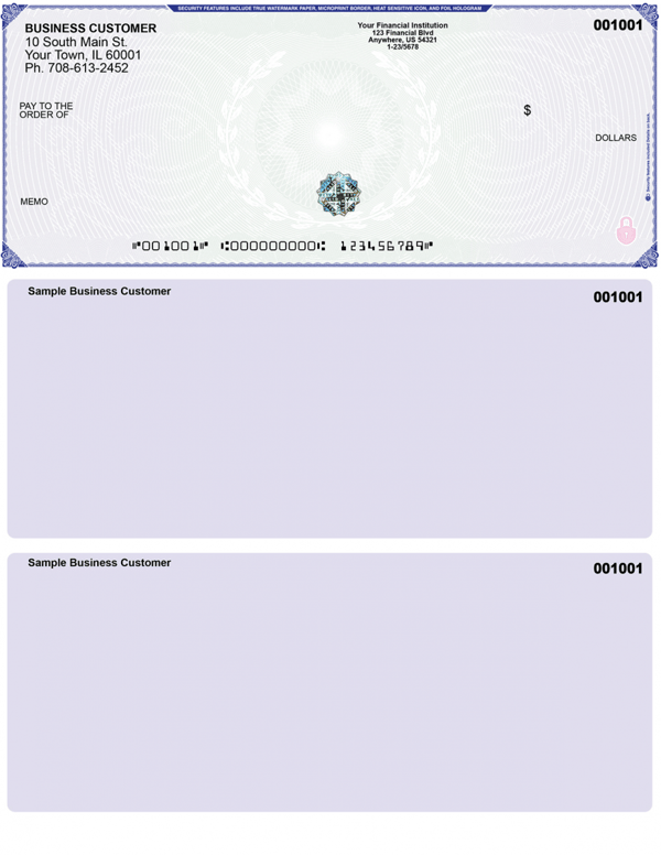 Buschecks.com Blue Green Hologram Premium Top Laser Check Review