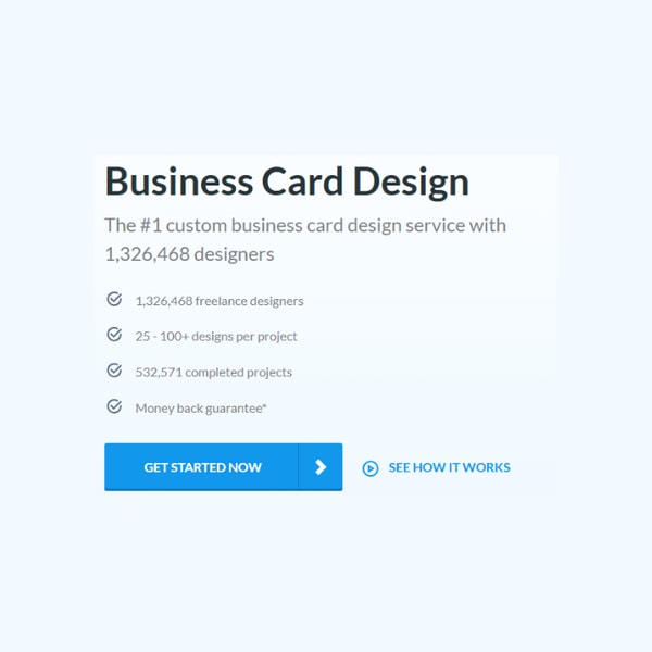 DesignCrowd Business Card Design Reviews
