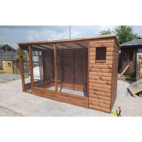 Buttercup Farm Buttercup All Weather Outdoor Bird Aviary Pet Cage 10' x 4' plus 2' safety porch Review