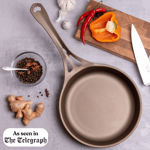 Buy Me Once Solidteknics 26cm Quenched Seamless Iron Frying Pan Review