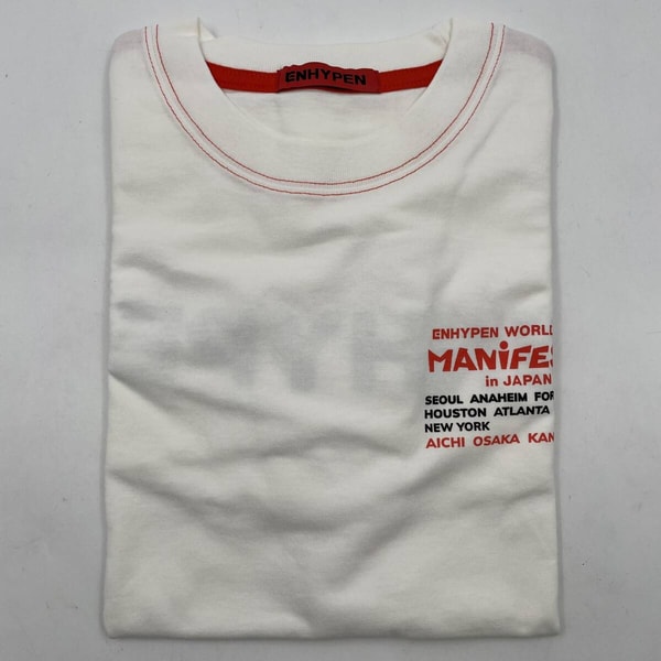 ENHYPEN manifesto ロングスリーブ Tシャツ レビュー