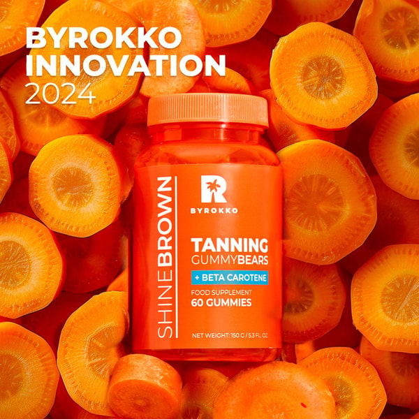 BYROKKO Shine Brown Beta Carotene Gummies arvostelu