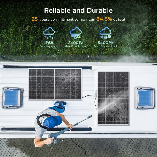 Callsun Solar 200W N-Type Bifacial Solar Panel &ndash; Silver Frame Review