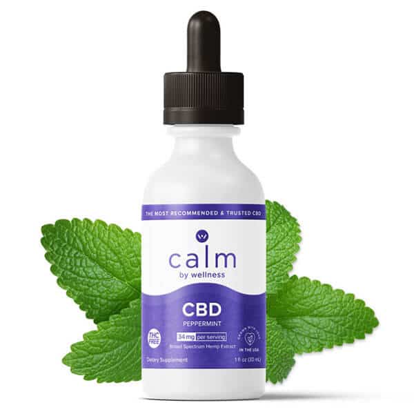 Calm by Wellness Peppermint CBD Oil Tincture Review