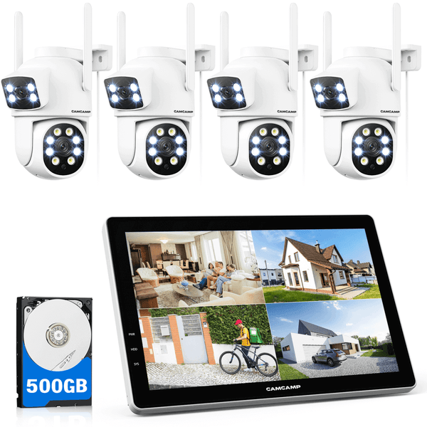 Camcamp SC49 Wireless Security Camera System with 10.1" Monitor Review