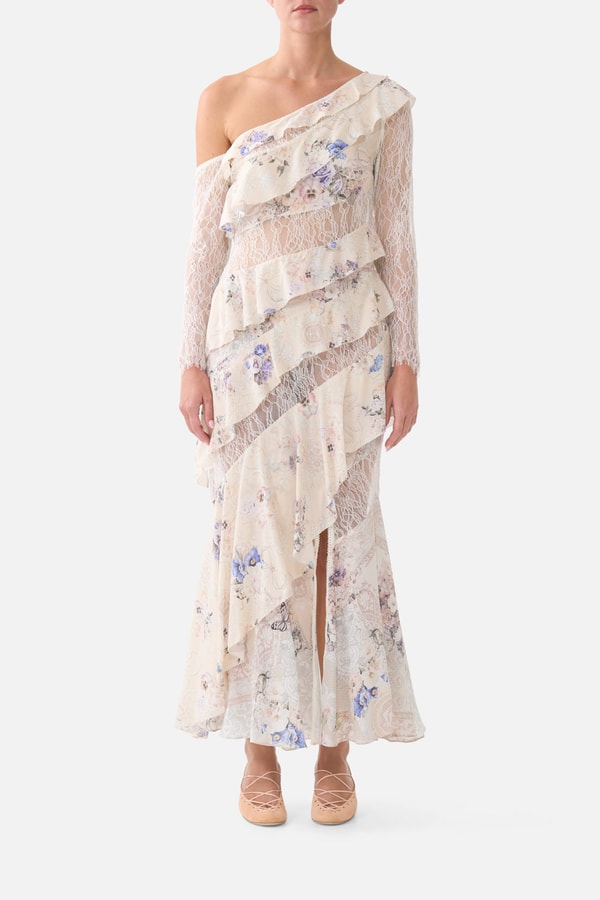 CAMILLA Laced With Love Asymmetric Frill Panelled Dress Review