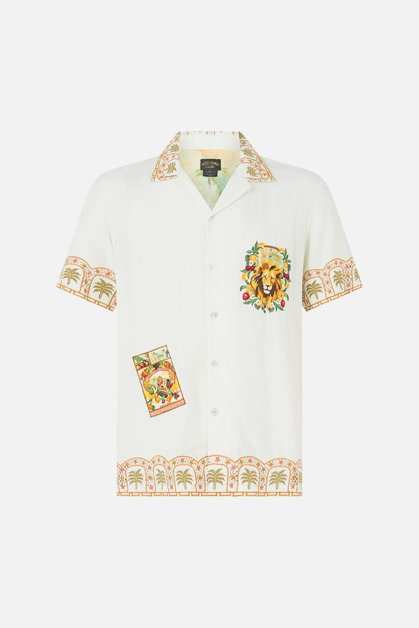 CAMILLA Short Sleeve Camp Collared Shirt Va Va Vintage Review