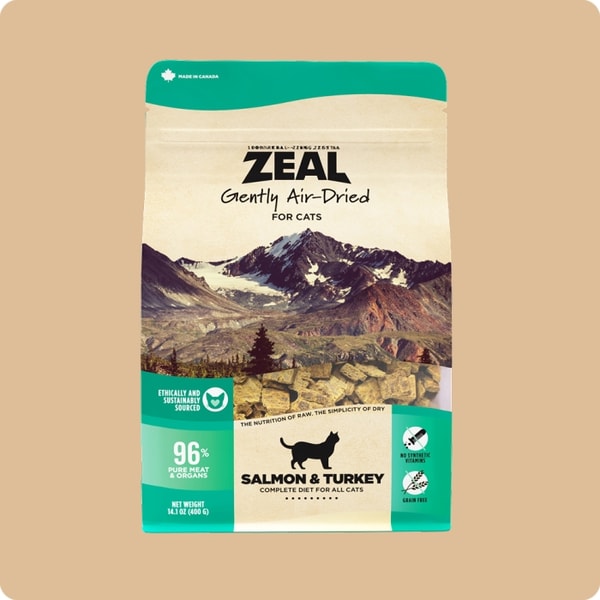 ZEAL Pet Food Canada Salmon & Turkey Recipe Air-Dried Food For Cats Reviews